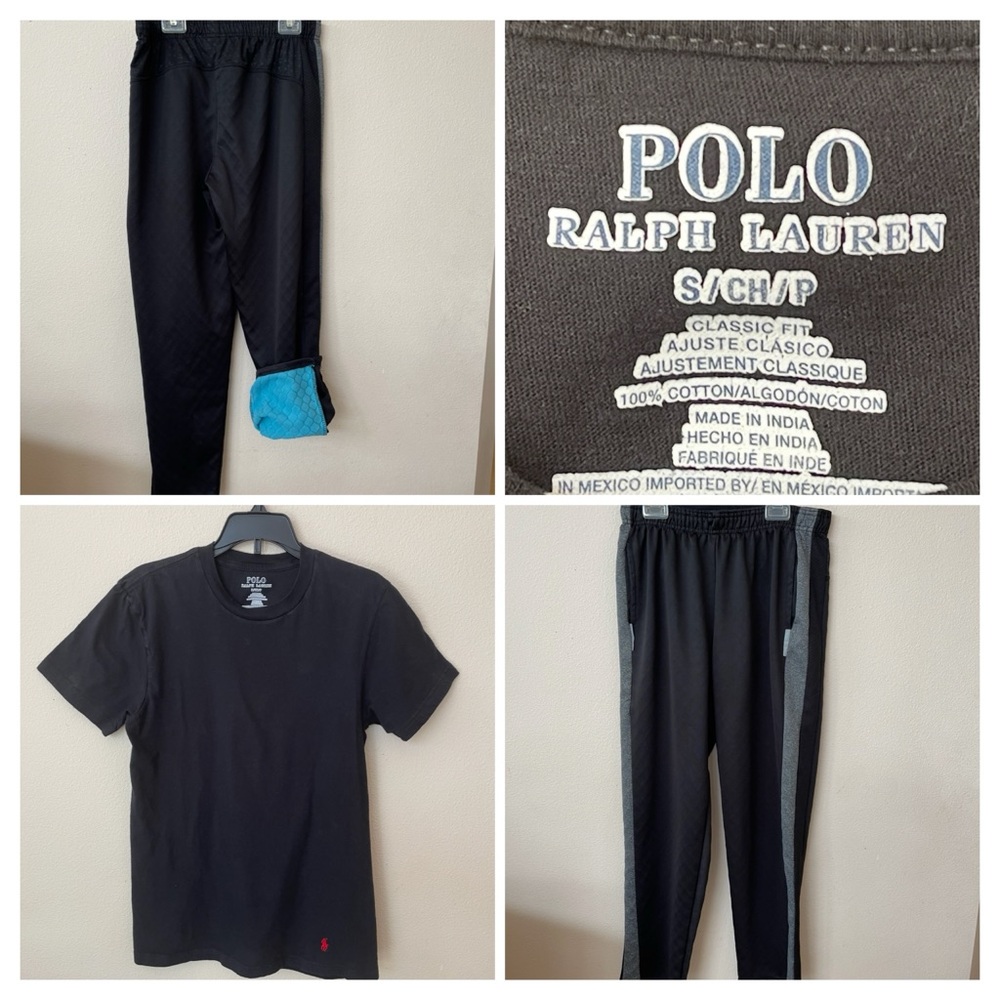 2 pc Polo Ralph Lauren T plus pair of sweatpants
